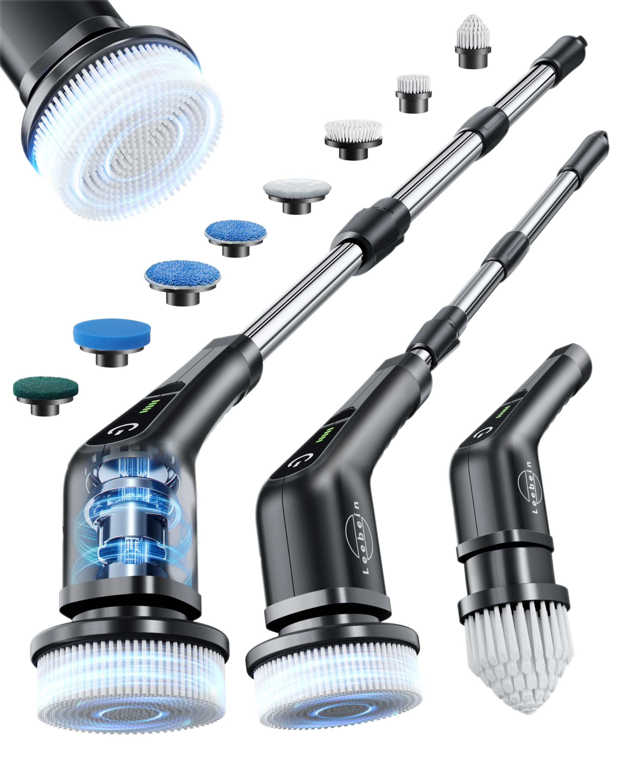 Leebein Electric Spin Scrubber cordless cleaning brush